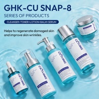 OEM Kolagen Pencerah Toner Vitamin E Perawatan Kulit Serum Krim Snap 8 Ghk-cu Blue Copper Peptide Set Perawatan Kulit