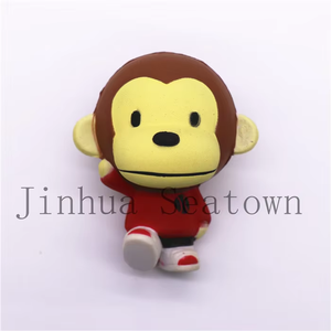 Squishies en PU souple et écologique Jouets anti-stress Singe mignon <span class=keywords><strong>Paul</strong></span> Quick Rising Antistress Squishy Sticky Pelota Ball Cute Squeeze Toys - Product Image 2