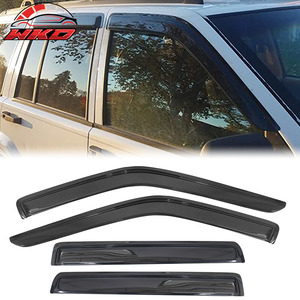 Pour Jeep Grand Cherokee 93-98, visières de fenêtre en acrylique, 4 pièces, protection contre la pluie - Product Image 1