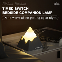 Diffuseur d'air sans eau en plastique écologique, portable, en forme de pyramide, avec lumière LED, grande capacité, personnalisable en gros