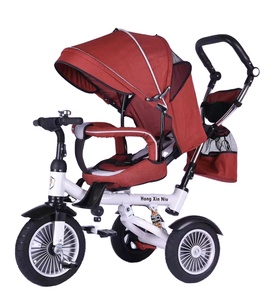 Poussette pour bébé 4 en 1, <span class=keywords><strong>tricycle</strong></span> à 3 roues pour filles, <span class=keywords><strong>tricycle</strong></span> à poussée pour enfants en bas âge - Product Image 1