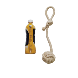 Limpiar y ejercitar los dientes de un perro Reduce enfermedades como el cálculo dental Mantener la salud bucal Cuerda de algodón para mascotas - Product Image 5