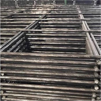 Panneau de treillis soudé galvanisé à chaud de calibre 6 9, 4x8, pour la construction, le treillis de route en béton et la clôture pour porcs et bovins