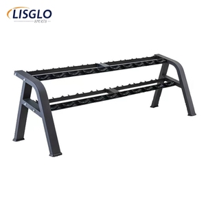Wholesale High Quality Steel Power Training Two <strong>Rows</strong> <strong>Dumbbell</strong> Stand Set Commercial Rack Unisex - Product Image 1