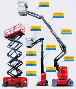 HCYY11112007 Vérin hydraulique de direction 7kg professionnel d'usine de bonne qualité pour véhicules de travail aérien - Product Image 6