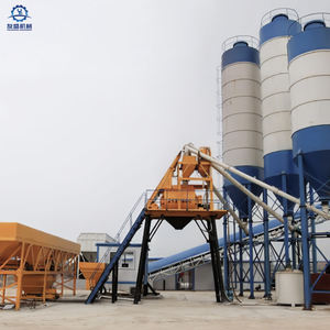 Planta Mezcladora de Concreto Estacionaria HZS 75 en Oferta con Tolva Elevadora y Mezclador JS - Product Image 3