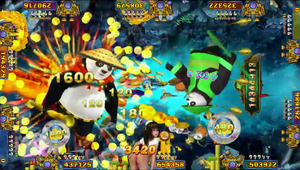 फिश गेम्स पांडा मास्टर यूएसए सर्वाधिक लोकप्रिय फिश हंटर गेम बोर्ड/गेम टेबल - Product Image 4