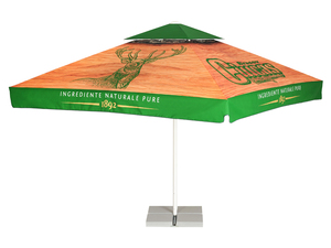 Parasol de plage publicitaire pliable et imperméable <span class=keywords><strong>Fanta</strong></span>, structure en acier inoxydable, tissu polyester, usage hospitalier, rayon de 100 cm, 8 panneaux - Product Image 5