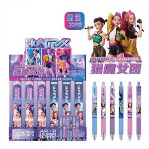 Penna Gel K-pop Demon Hunts, Design Estetico e Carino con Cartoni Animati, per Ragazzi - Product Image 2