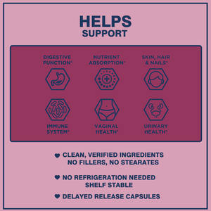 Oem Odm Beauty Probiotiques Capsules avec Collagène Acide Hyaluronique Biotine pour une peau éclatante, Cheveux Ongles Soutien Immunitaire Digestif - Product Image 6