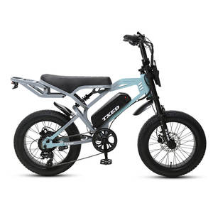 Moto électrique TXED 48V 13AH avec batterie au lithium, vélo électrique à pneus larges à vitesse unique 500W - Product Image 2