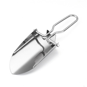 Pala Plegable Multifunción Fiery Fox de Acero Inoxidable, Herramienta Compacta para Jardín y Camping, Uso en Exteriores - Product Image 4