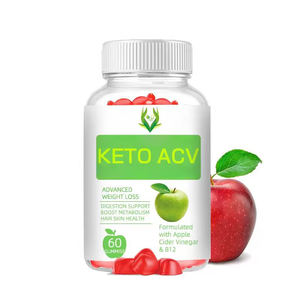 Gummies de Vinaigre de Cidre de Pomme Keto à Marque Blanche avec Vitamines B6, B12 et Folate pour la Perte de Poids et la Gestion de l'Énergie 1000mg Adulte - Product Image 1