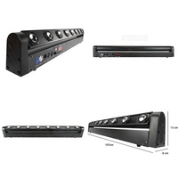 US/EU Lagerbestand 8-Augen Moving Head Beam Bar Licht LED RGBW 4in1 DMX512 Beam-Licht für Disco DJ Konzert