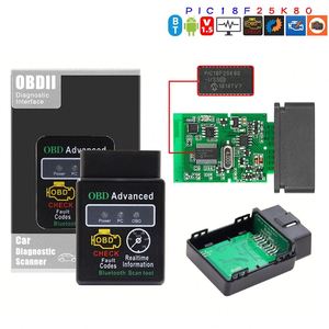 Équipement de diagnostic automobile sans fil HH OBD Advanced 327 V1.5 ELM avec puce <span class=keywords><strong>25K80</strong></span> - Product Image 3