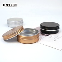 Récipient vide pots cosmétiques en aluminium étain 5g 10g 15g 30g 50g 60g 100g 150g argent noir or métal aluminium étain pour safran