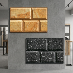 Carreaux de façade en briques blanches Vistaar 12x18, 300x450 mm, carreaux muraux en céramique antidérapants pour l'extérieur, design extérieur et décoration moderne - Product Image 3