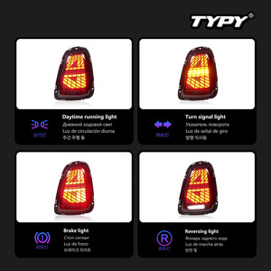 Conjunto de Luces Traseras TYPY para BMW MINI R56 2007-2013; Conversión de Señal de Giro Secuencial LED para R57, R58, R59 - Product Image 4