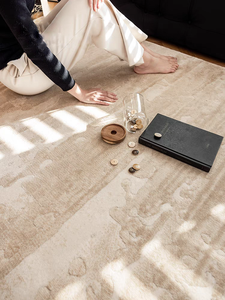 Vendita calda nuovo <span class=keywords><strong>tappeto</strong></span> impermeabile e Anti macchia <span class=keywords><strong>tappeto</strong></span> <span class=keywords><strong>Beige</strong></span> <span class=keywords><strong>marrone</strong></span> chiaro - Product Image 2