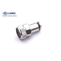 Conector de abrazadera macho/hembra N más reciente personalizado para cable Ultraflex7, conectores rf