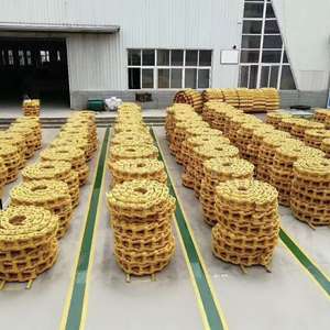 อะไหล่ช่วงล่างรถดันดิน Shantui SD16 SD22 SD32 โซ่ราง รองพื้นราง และแผ่นเชื่อมราง จากโรงงานโดยตรง - Product Image 1