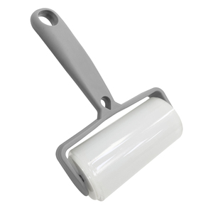 Phòng sạch có thể giặt và tái sử dụng tái sử dụng nhựa Hướng dẫn sử dụng loại bỏ bụi Silicone con lăn dính - Product Image 4