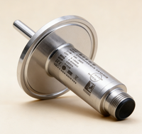 High-Precision IP69K Flush-Resistant Sanitary Stainless Steel Temperature Transmitter 0.02% FS Resolution CWDZ61 Star Meter