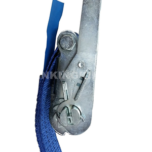 Nhiệm vụ nặng nề Ratchet Tie xuống dây đeo 50mm * 10m với đôi J móc cho hàng hóa và xe tải tải securement - Product Image 3