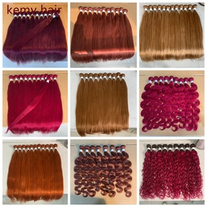 Vente en gros paquets de cheveux vierges brésiliens cuticule violette à vagues profondes alignée <span class=keywords><strong>couleur</strong></span> fantaisie pour le vendeur d'utilisation de fête des femmes noires - Product Image 6