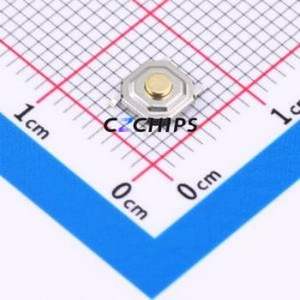G4B171412 Tactile Switch SMD-4P,5.2x5.2mm Switch Single Pole Single Throw Round Button 1N 5.2mm - Product Image 1