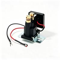Relais à semi-conducteurs 12V 200A, interrupteur de déconnexion de batterie de voiture antivol automatique, conception miniature scellée, deux télécommandes sans fil