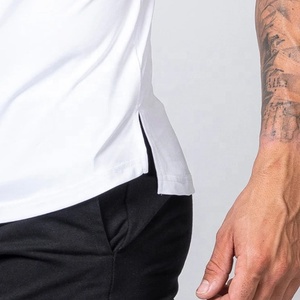 De moda personalizado fitness transpirable músculo blanco <span class=keywords><strong>t</strong></span> camisa mens fitness <span class=keywords><strong>t</strong></span> camisas gran número para gimnasio - Product Image 5