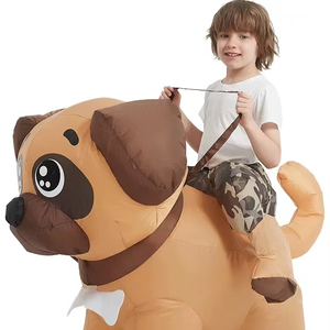 Accessoires d'Halloween Costume Gonflable Chiot <span class=keywords><strong>Cavalier</strong></span> Costumes pour Enfant Halloween Cosplay Party - Product Image 1
