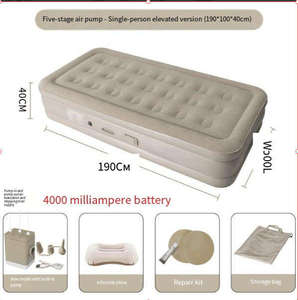 Matelas pneumatique gonflable automatique épaissi, imperméable, pliable, portable, durable, pour le camping, la tente et la maison - Product Image 5