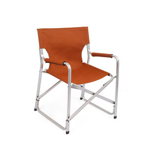 Silla Plegable para Exteriores, Color Café, de Aleación de Aluminio, con Respaldo, Portátil y Ligera, 61X53X83CM - Product Image 5