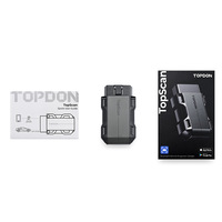 Escáner TopScan Lite, Herramienta de Diagnóstico Inteligente TOPDON OBD2, Diagnóstico Completo del Sistema TopScan Pro para Más de 70 Marcas, Lector de Códigos