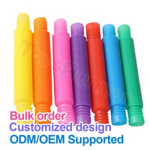 Tubos Sensoriales de Plástico Duradero y No Tóxico, Juguetes Antiestrés para el Aula, Terapia de Alivio del Estrés, Juguetes para Niños con TDAH y Autismo, TOYSRUNNER EN71 - Product Image 6