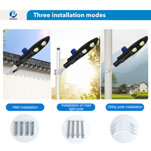 Gran oferta, lámpara de carretera para exteriores, farola impermeable con Sensor de fundición a presión de aluminio <span class=keywords><strong>Cobra</strong></span> 50W 100W 150W 200W 250W, farola Led - Product Image 5