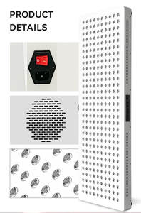 Le dispositif infrarouge professionnel à double puce 1500W <span class=keywords><strong>1000W</strong></span> a mené le panneau de thérapie de lumière rouge - Product Image 6