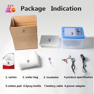 Incubadora de huevos pequeña para el hogar con certificación CE, nueva cama de agua de pollo para incubar patos, gansos, pavos, <span class=keywords><strong>EMUS</strong></span> - Product Image 4