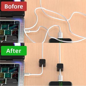 คลิปหนีบ<span class=keywords><strong>สาย</strong></span>แม่เหล็กสำหรับจัดการ<span class=keywords><strong>สาย</strong></span><span class=keywords><strong>ไฟ</strong></span>ใต้โต๊ะ, <span class=keywords><strong>ที่</strong></span>ยึดสาย<span class=keywords><strong>ไฟ</strong></span>แบบมีกาวสำหรับจัดระเบียบ<span class=keywords><strong>สาย</strong></span><span class=keywords><strong>ไฟ</strong></span>ในบ้าน สำนักงาน โต๊ะทำงาน โทรศัพท์ รถยนต์ และผนัง - Product Image 6
