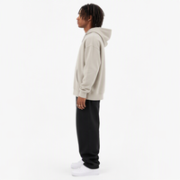 Sweat-shirt pour homme couleur sable, effet délavé, coupe ample, logo personnalisé, vente en gros