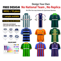 Ensemble de maillots de sport personnalisés avec nom et numéro, kits d'entraînement pour hommes, uniforme de football, maillot de foot en sublimation