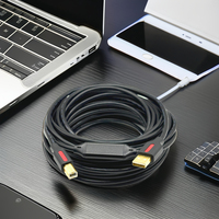 Câble d'imprimante USB 2.0 AM/BM 15M Câbles de données USB Type A mâle vers B mâle pour imprimantes HP Canon Lexmark Epson Dell