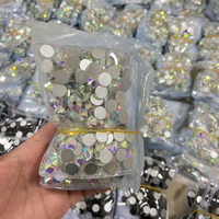 Grosir Kristal Rhinestones Banyak Glitter Seni Kuku Permata Pipih Berlian Buatan Lem Di Kristal Untuk Dekorasi Aksesori