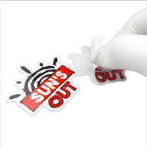 <span class=keywords><strong>Adesivi</strong></span> Fustellati <span class=keywords><strong>Personalizzati</strong></span> per Etichette di Imballaggio, Vinile Impermeabile Olografico con Logo Personalizzato, Conforme RoHS - Product Image 3