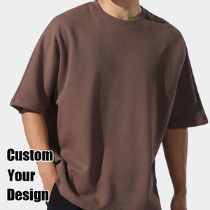 T-shirt Homme de Fabrication Professionnelle, Streetwear de Haute Qualité, T-shirt Vierge 280 g/m² Grammage Lourd, Impression de Logo pour OEM - Product Image 5