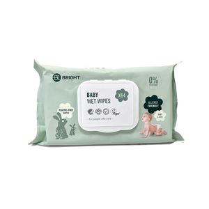 Lingettes à eau naturelles de marque privée jetables au choix des parents écologiques Lingettes hypoallergéniques pour bébé - Product Image 3