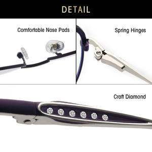 Lunettes anti-lumière bleue à monture métallique pour femme Grey Jack 5121 taille moyenne printemps 2021 - Product Image 3