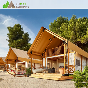 Cung cấp tốt nhất cho 2 câu chuyện Lều glamping Lều PVC không thấm nước Safari lều cho khu nghỉ mát các trang web - Product Image 2